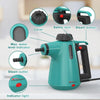 Image of Handheld Steam Cleaner For Home Use, Steamer For Cleaning With Lock Button And 7 Accessory Kit Handheld Pressurized Steamer For Sofa, Bathroom, Car, Floor, Kitchen, Portable Natural Steam Cleaner Shopping