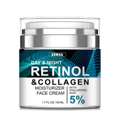 Advanced Retinol Collagen Cream For Face With 5  Hyaluronic Acid Anti-Aging Cream Anti Wrinkle Reduce Fine Lines Lifting And Firming Cream 24-Hour Facial Care Suitable For All Skin Types Shopping111