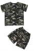 Image of Boys summer short sleeve camouflage clothing Shopping