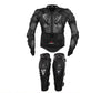 Image of Genuine Motorcycle Jacket Racing Armor Protector ATV Motocross Body Protection Jacket Gear Mask Gift Shopping