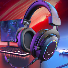 Gaming Headset Wired Headset With Mic Shopping