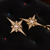 Image of Fashion Graceful Geometric Six-pointed Star Earrings Shopping