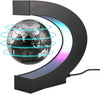 Image of Magnetic Levitating Globe With LED Light - For Kids Adults Learning - 3.5 Inch Floating Globe Decor, Perfect Cool Gift In Office Home Shopping