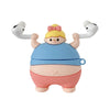 Image of Compatible with Apple, 3D Cute Little Fat Man Lifting Weights Soft Silicon Case For AirPods Pro Earphone Cases Wireless Charging Cover Shopping