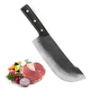 Image of Meat Cleaver Knife-Japanese Butcher Knife Meat Cutting-Professional Chef Knife High Carbon Stainless Steel With Ergonomic Handle- Ultra Sharp Kitchen Chef Knives For Home Outdoor BBQ Shopping