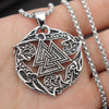 Image of Pendant European And American Retro Stacked Triangle Necklace Shopping