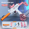 Image of Children Automatic UZI Electric Backpack Water Submachine Gun Fights Summer Toy Water Guns Outdoor Beach Swimming Pool Toys Shopping