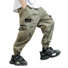 Image of Drawstring Zipper Children's Casual Pants Shopping