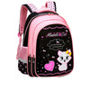 Image of Kids School Cute Cat Print Backpack Shopping