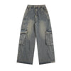 Image of Multi-Pocket Workwear Jeans For Men Shopping