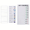 Image of Self-discipline Punch Card Students' Develop Good Habits Planner Old Man My Chores Memo Message Inspection Table Can Replace Daily Life, Good Habits Develop Daily Learning Task Planning Shopping