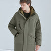 Image of Warm And Comfortable White Duck Down Men's Down Jacket Shopping