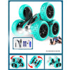 Image of Double-sided Tumbling Stunt Dump Truck Charging Version Remote Control Toy Shopping