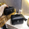 Image of Pu Portable Large Capacity Rhombus Cosmetic Bag Shopping