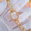 Image of Fashion Quartz Watch Diamond Bracelet Shopping