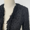 Image of Women's Coat With Bright Silk Tweed Fringe Shopping