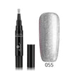 Image of 3 In 1 Gel Nail Varnish Pen Glitter One Step Nail Art Gel Polish Hybrid Shopping111