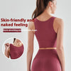 Image of New Nude Feel Yoga Vest Women's High-strength Shock-absorbing Bra Shopping