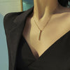 Image of Stainless Steel 14K Gold Natural Necklace Shopping