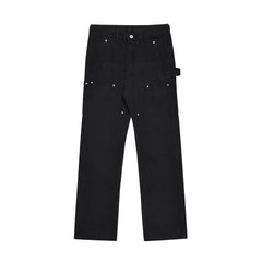 Men's Casual Slim-fit Straight Trousers Shopping