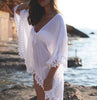 Image of Tasselled Beach Coverup Shopping