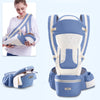 Image of Ergonomic Baby Carrier Infant Baby Hipseat Carrier 3 In 1 Front Facing Ergonomic Kangaroo Baby Wrap Sling Shopping