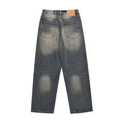 American Retro Washed Jeans For Men