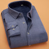 Image of Autumn And Winter Thickened Fleece Warm Shirt Men Shopping