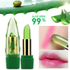 Image of Aloe Vera Gel Color Changing Lipstick Gloss  Moisturizer Anti-drying Desalination Fine-grain Lip Blam Care Shopping111