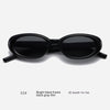 Image of Korean Style Oval Small Frame Gm Sunglasses Shopping