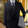 Image of European And American Men's British Mid Length Coat Shopping