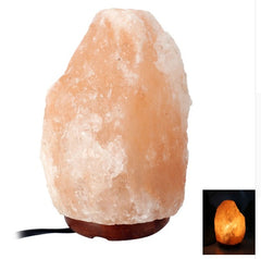 Crystal salt lamp socket lamp creative decoration gift rose salt lamp night light bedside lamp Shopping