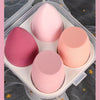 Image of 4 Pcs Professional Makeup Sponges Set - Blender For Foundation, Touch Ups, And Makeup - Latex-Free - Dry And Wet Use - Gift Box Included - Perfect Cosmetic Accessory Shopping111