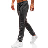 Image of Casual Trousers Drawstring Solid Color Loose Track Pants Shopping