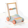 Image of ROBUD Wooden Baby Walker Push With ABC 123 Traffic Sign Gifts For Todders 3 Year Shopping