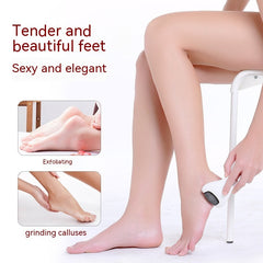 Electric Pedicure Device Rechargeable Automatic Foot Grinding