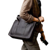 Image of Retro Style Boys Thick Cowhide Commuter Hand-carrying Bag Shopping