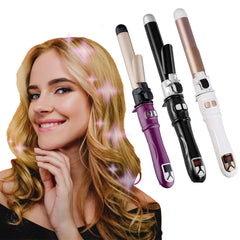 Otating Curling Iron Curling Wand Automatic Hair Curler 30s Instant Heat Auto Hair Waver Hair Styling Irons Shopping111