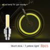 Image of Neon Lights Tyre Wheel Valve Cap Light LED Car Tire Valve Caps Air Cover Tire Rim Valve Wheel Stem Cap Bike Light Shopping