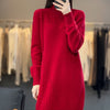 Image of Women's Fashion Temperament Western Style Slimming Woolen Skirt Shopping