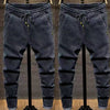 Image of Autumn Men's Elastic Jeans Loose Size Shopping