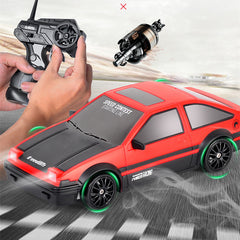 Rc Remote Control Car AE86 Four-wheel Drive High-speed Drift Racing Car Shopping