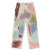 Image of Ladies Fashion Straight Loose Hand Painted Painted Trousers Shopping