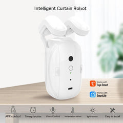 Wifi Curtain Robot Smart Home Roman Rod Electric Curtain Companion Shopping