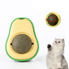 Image of Cute Avocado Catnip Toys Cat Teeth Cleaning Toy Cat Supplies Catnip Mini Cat Treat Toys Interactive Pet Toys Pet Products Pet Avocado Ball Cute Funny Mint Cleaning Teeth Toy For Cat Supplies Shopping