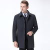 Image of Cashmere coat down liner thick woolen coat Shopping