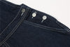 Image of Letter Embroidery Denim Suspender Pants Men Shopping