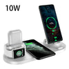 Image of Wireless Charger For IPhone Fast Charger For Phone Fast Charging Pad For Phone Watch 6 In 1 Charging Dock Station Shopping