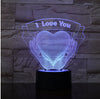 Image of Valentines Day Gift Hands Holding Love 3D Night Light Shopping