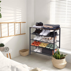 Home Fashion Simple Solid Color Shelf Shopping